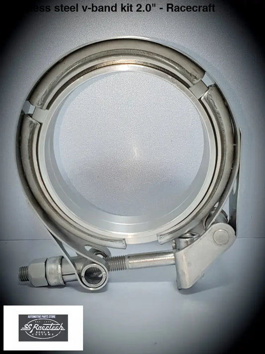 Stainless steel v-band kit 2.0" - Racecraft - SS Racetech Rods & Customs