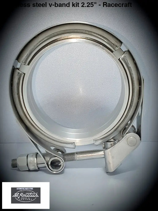 Stainless steel v-band kit 2.25" - Racecraft - SS Racetech Rods & Customs
