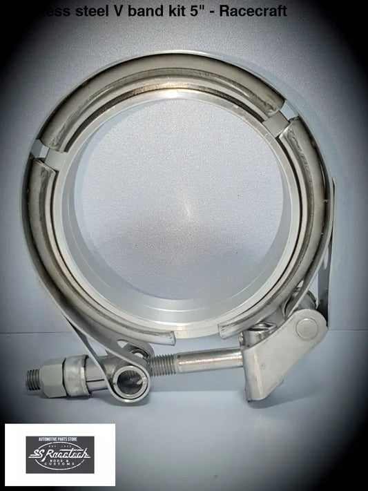 Stainless steel V band kit 5" - Racecraft - SS Racetech Rods & Customs