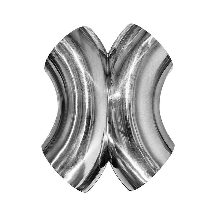 Racecraft s/s polished Pre-Fabricated True X-Pipes 3.5" - SS Racetech Rods & Customs