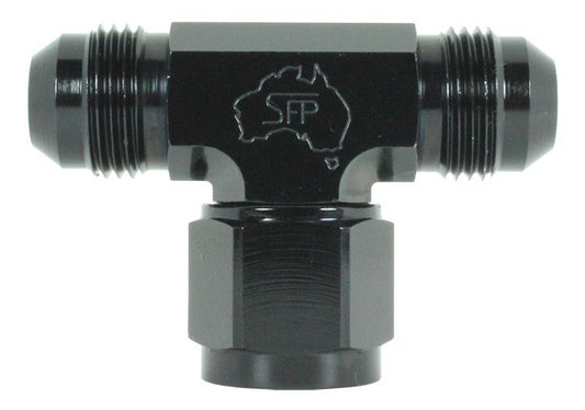 145-04-BLK -4 Tee swivel on run - SS Racetech Rods & Customs