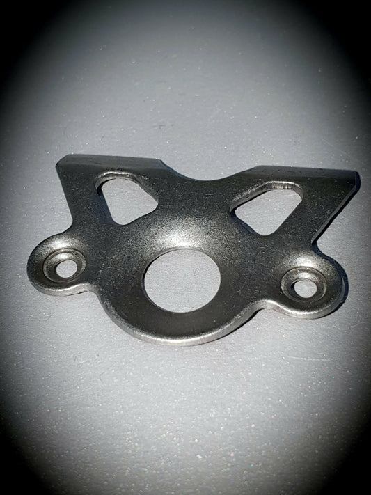 MSPMS946 Dimpled Lightweight Quarter Turn Panel Fastener Tab For #6 Buttons And Springs With Broke Edge - EACH - SS Racetech Rods & Customs