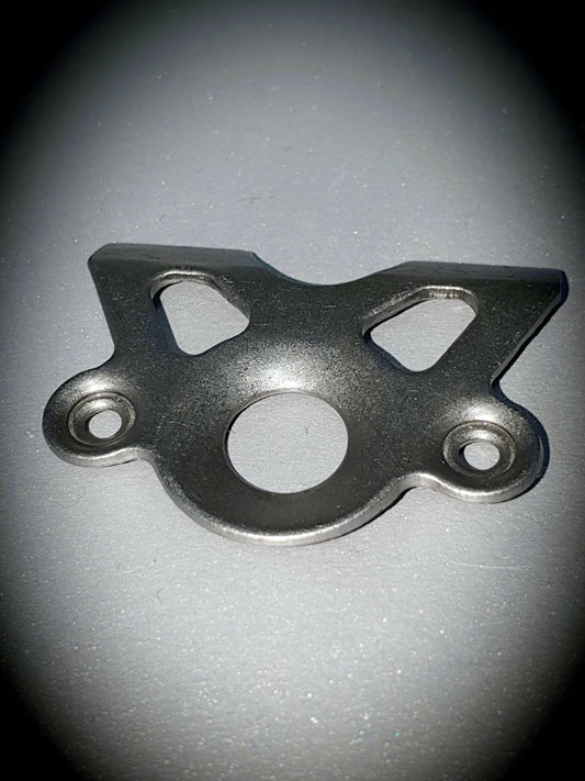 MSPMS946 Dimpled Lightweight Quarter Turn Panel Fastener Tab For #6 Buttons And Springs With Broke Edge - EACH - SS Racetech Rods & Customs