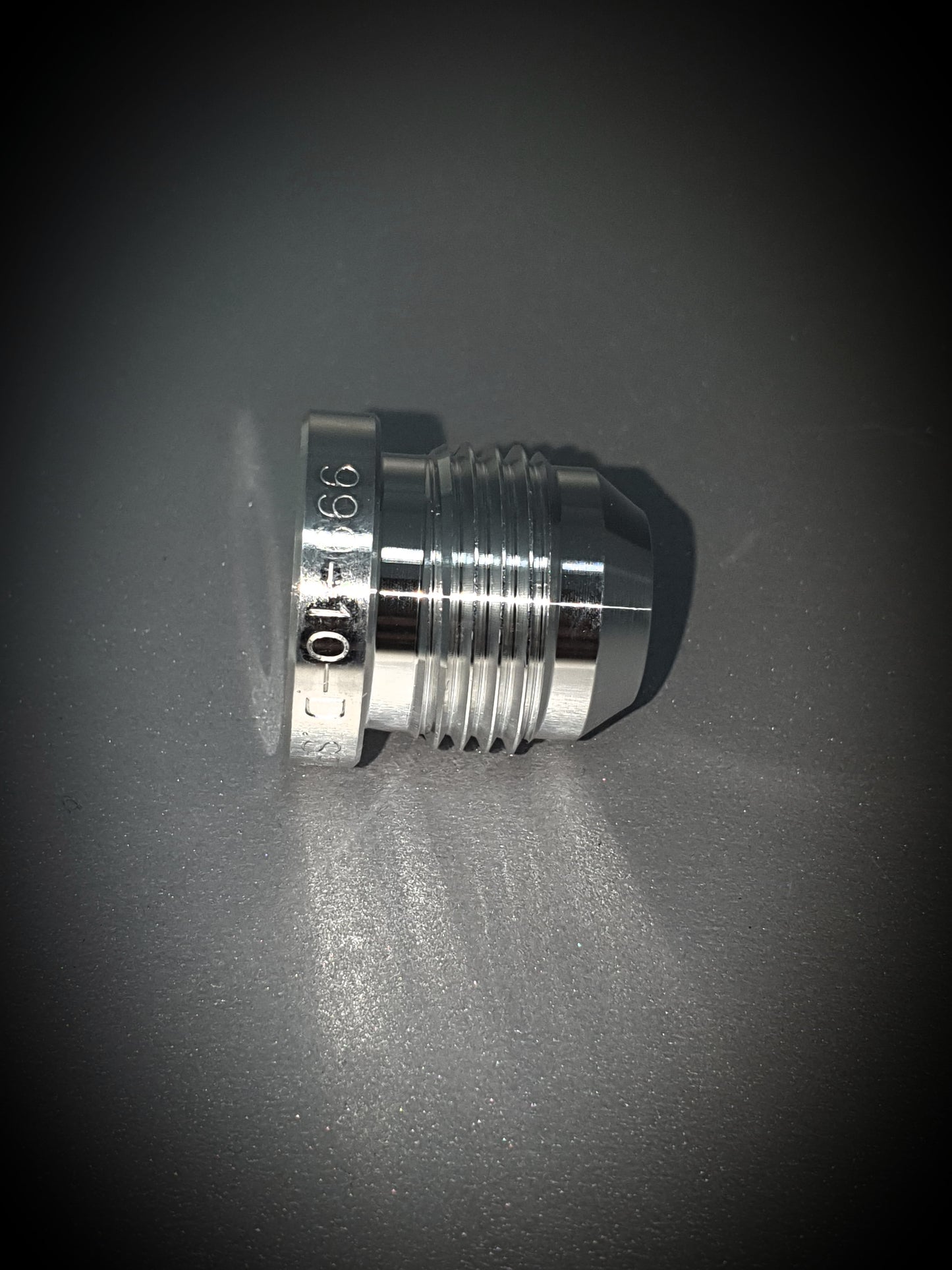 999-10-D -10 male weld bung - aluminum