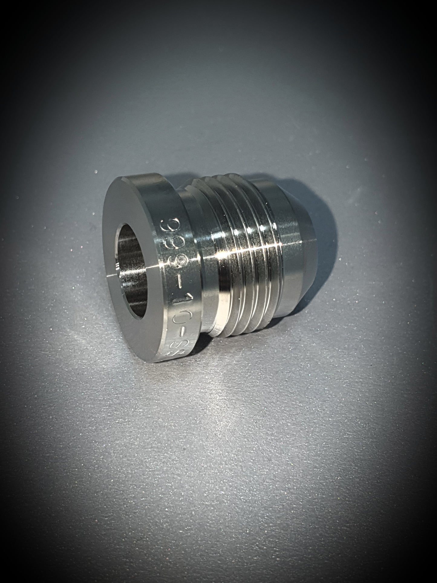 999-10-SS -10 male weld bung - stainless steel - SS Racetech Rods & Customs