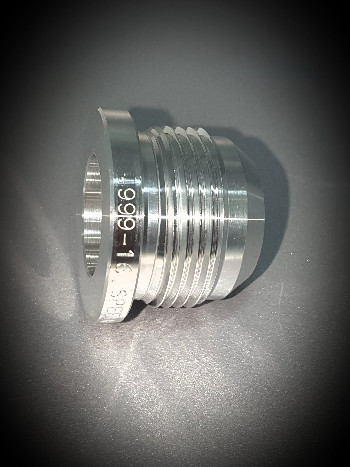 999-16-D -16 male weld bung - aluminum