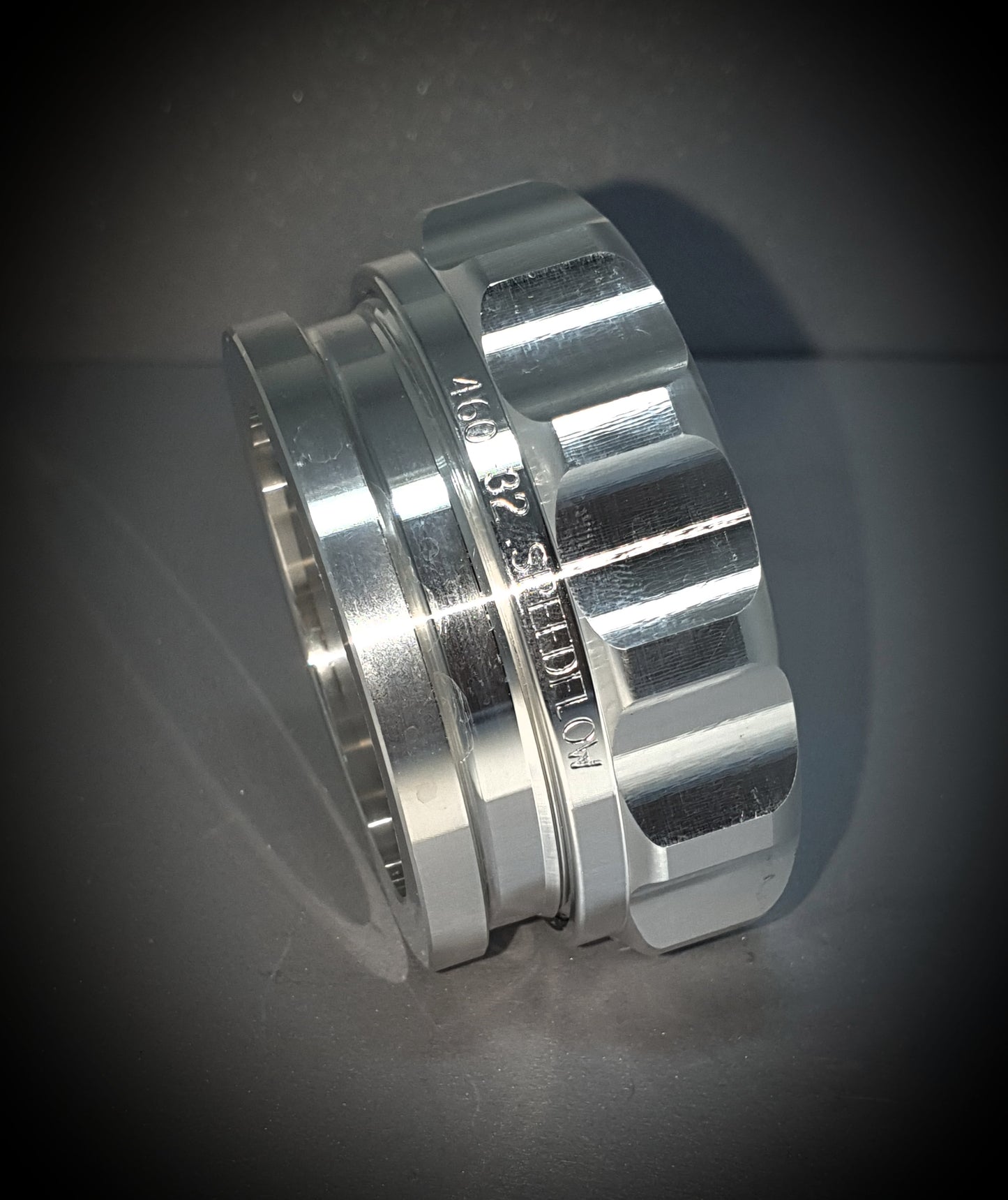 460-32 2" bore cap & aluminium bung - SS Racetech Rods & Customs