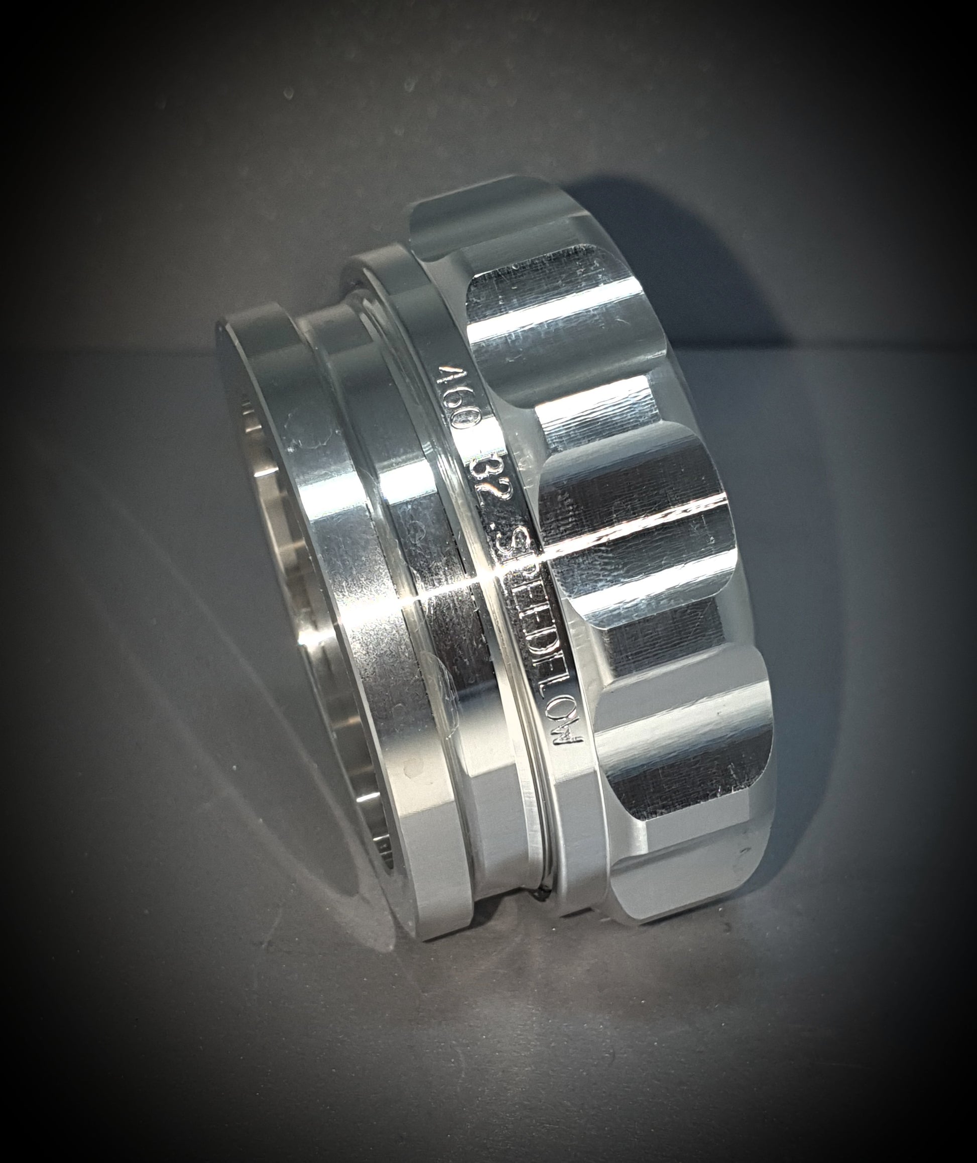 460-32 2" bore cap & aluminium bung - SS Racetech Rods & Customs