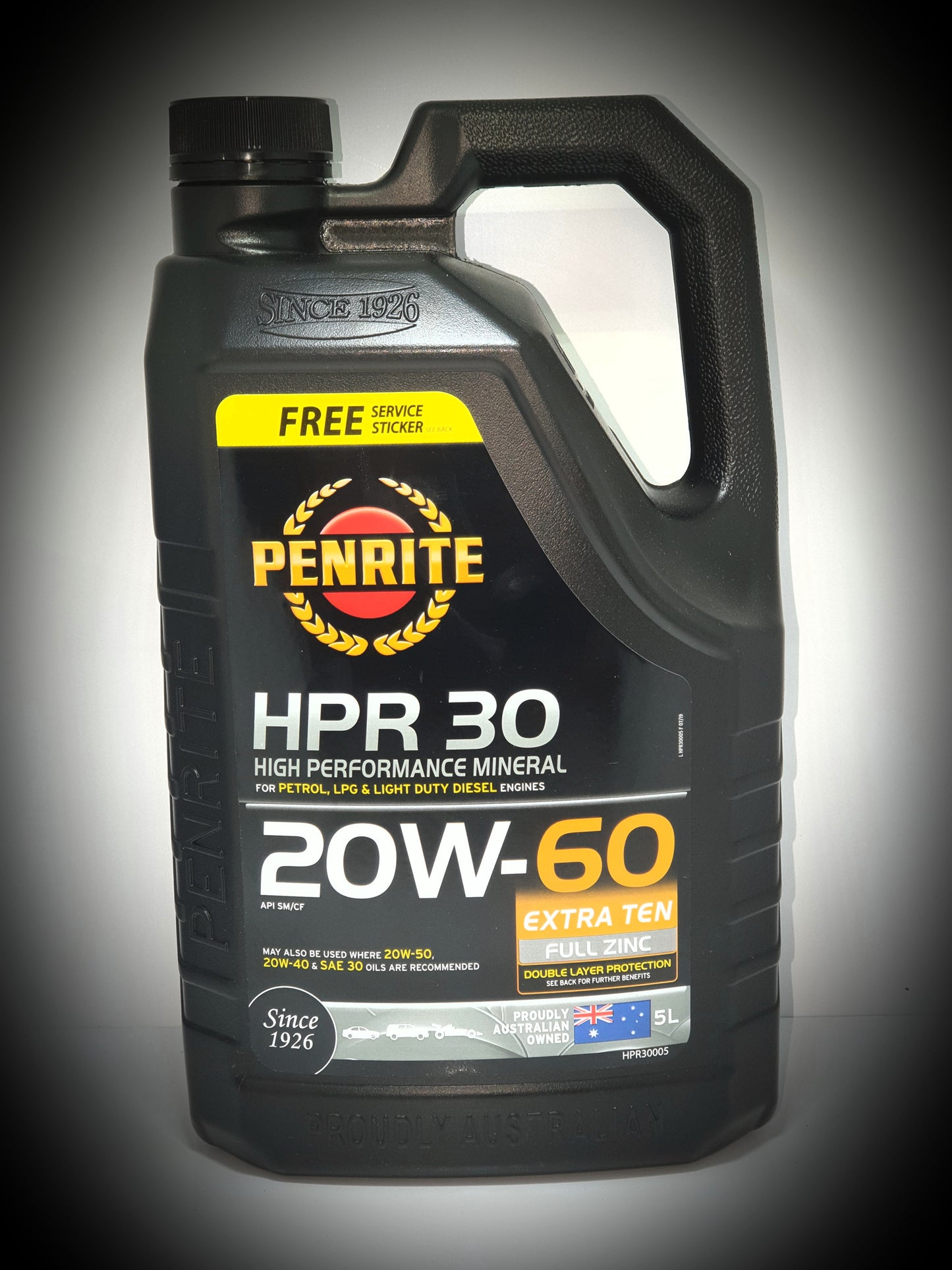 PENRITE HPR 30 5LT ENGINE OIL - SS Racetech Rods & Customs