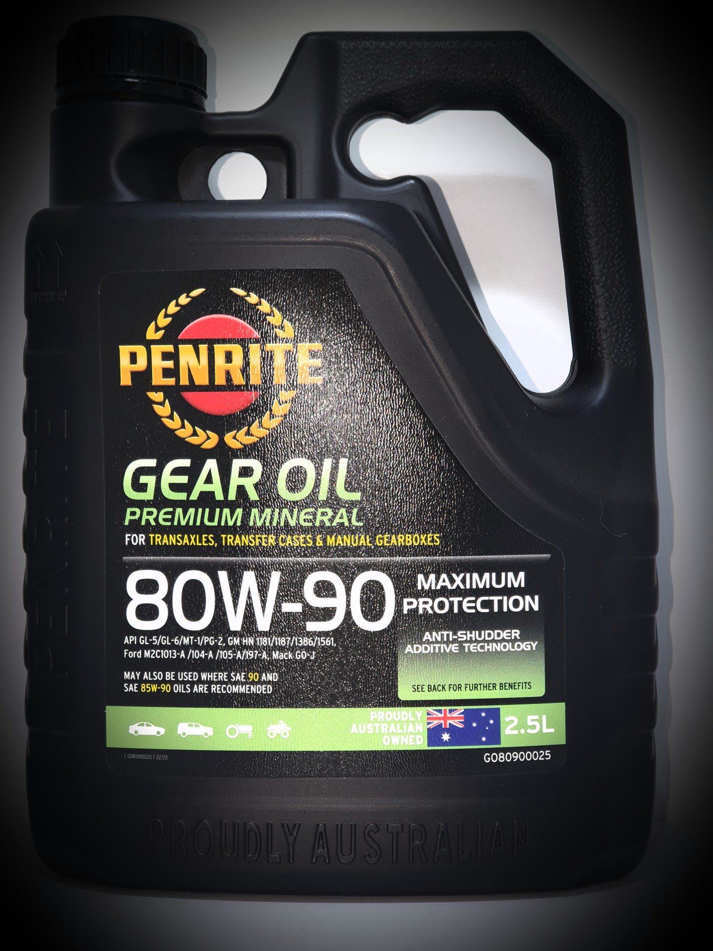 PENRITE 80W-90 GEAR OIL 2.5LT - SS Racetech Rods & Customs