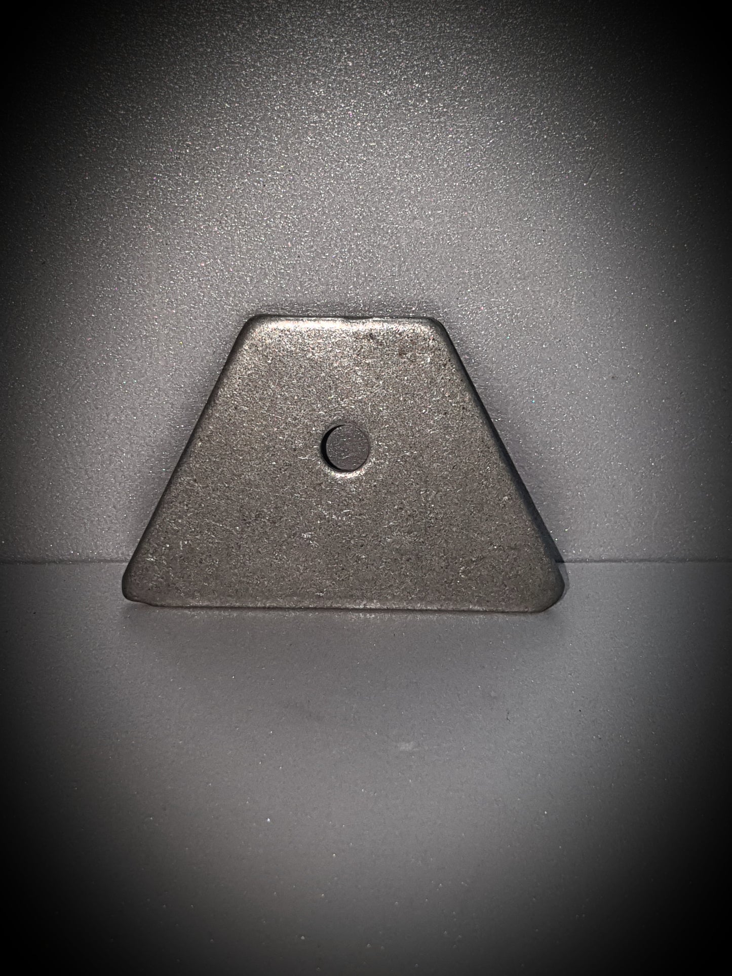 TABAA043C1/4 flat trapezoid tab 1/4" hole, 7/8" SF, .090" thick - SS Racetech Rods & Customs