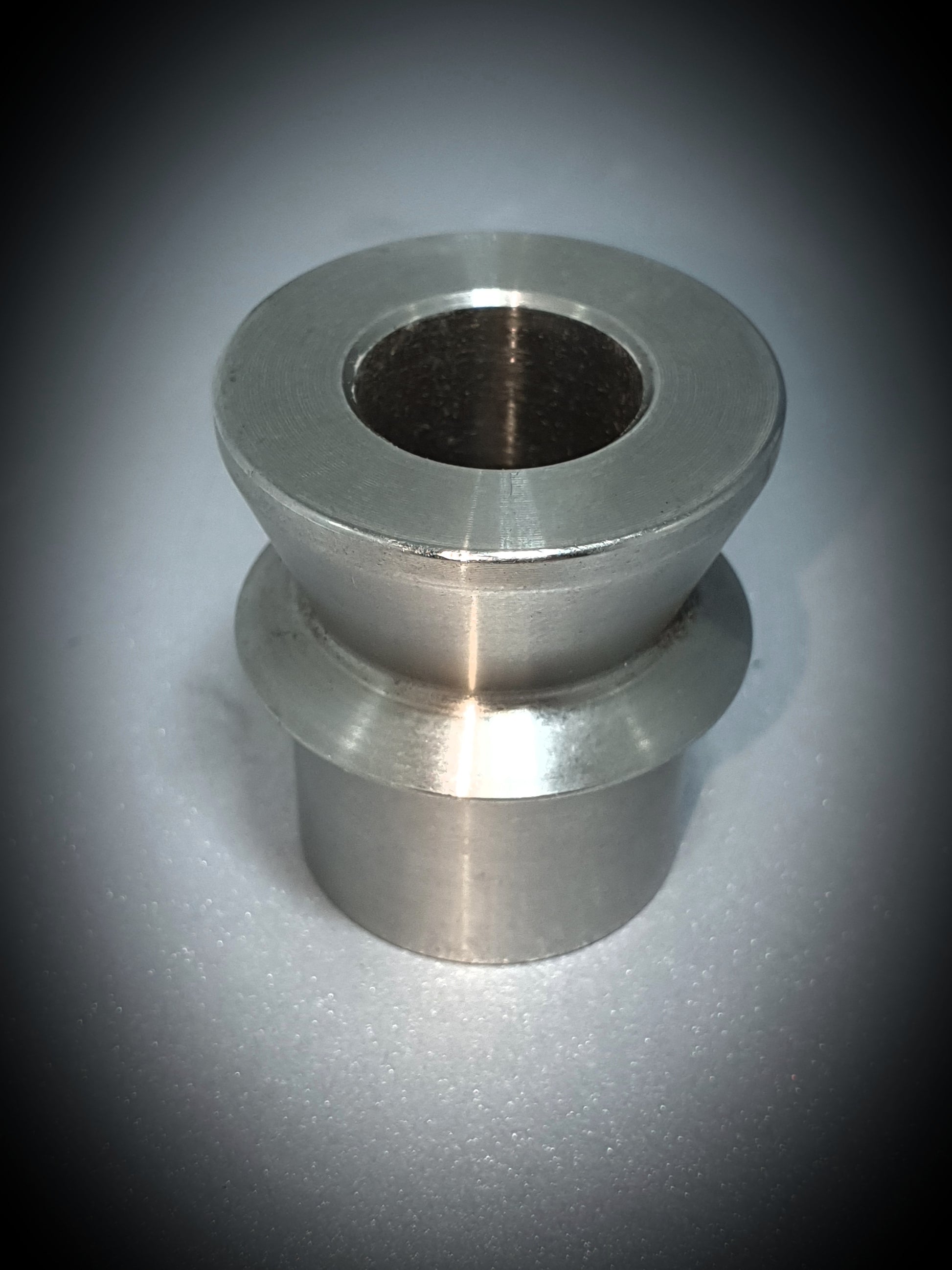 KTKHMA10034RN 17-4 Stainless Steel Misalignment Spacer For 1" Heim Or Uniball For 3/4" Bolt 2-3/4" Stack Height (PAIR) - SS Racetech Rods & Customs
