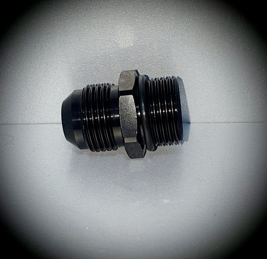 920-10-BLK -10 male to -10 o-ring port - SS Racetech Rods & Customs
