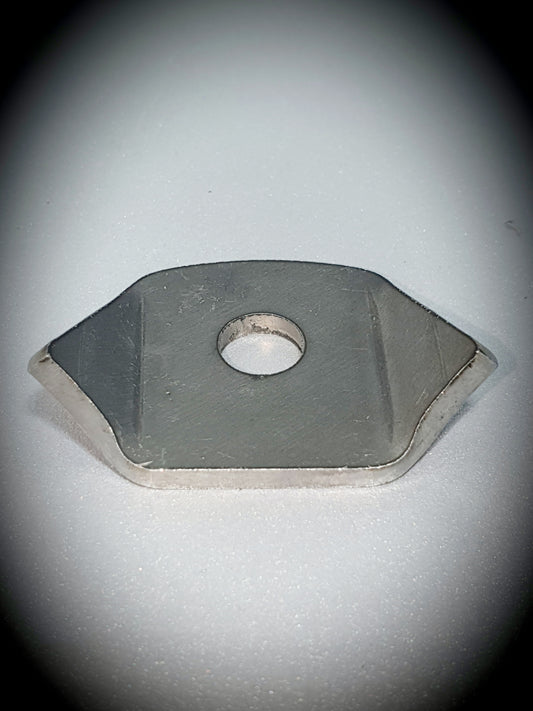 KTK09455 Chromoly Formed Radius Tabs 3/8" Hole, 3/4" SF, 1/8" Thick, EACH - SS Racetech Rods & Customs