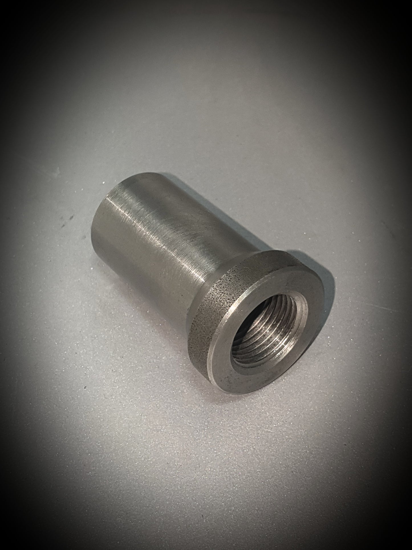 KTK750TBRR Round Bungs Right Hand Thread For 3/4" Heim Joint For 1-1/4" Diameter 0.120" Wall Tube - SS Racetech Rods & Customs