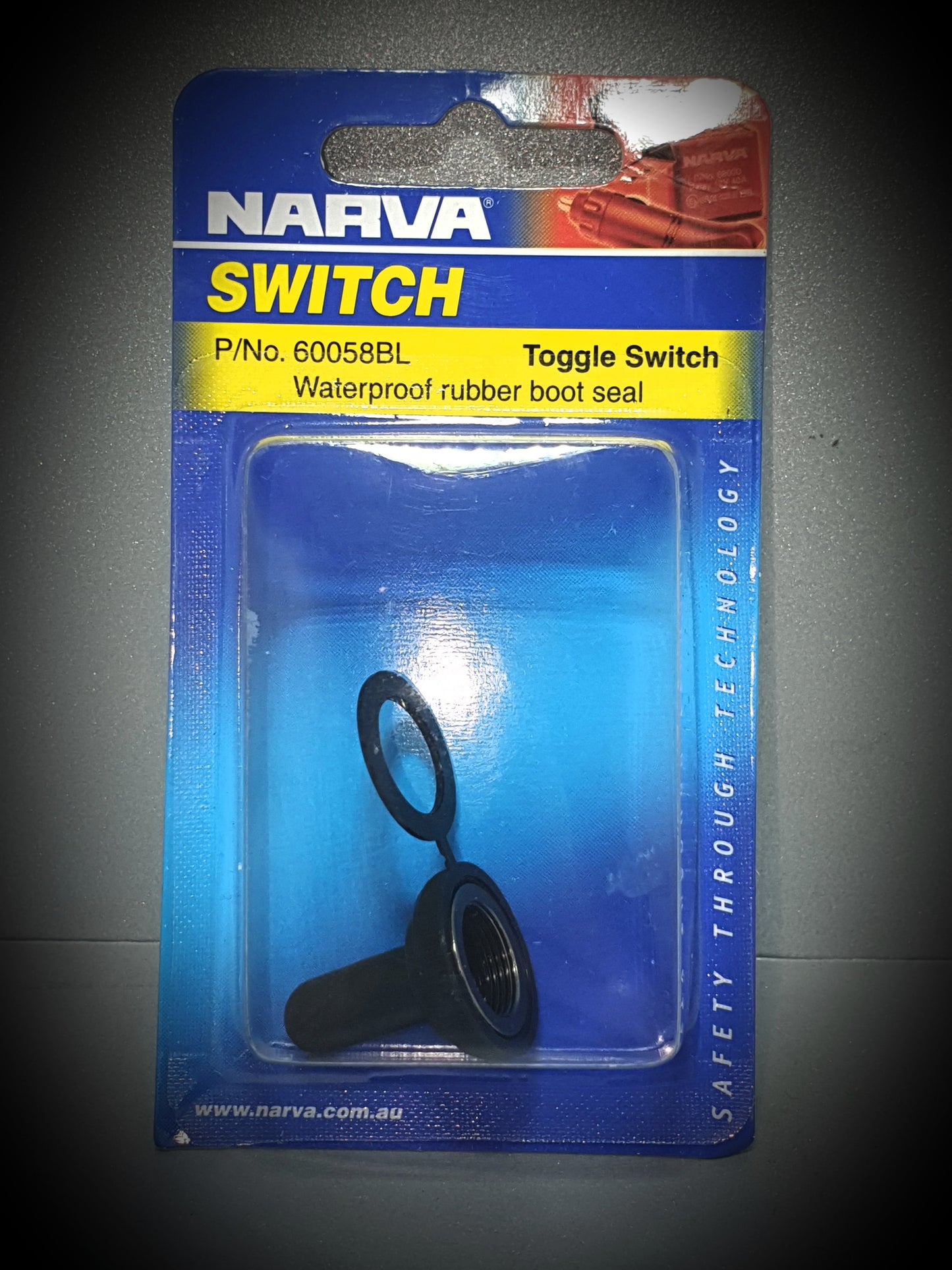 60058BL TOGGLE SWITCH WATER PROOF - SS Racetech Rods & Customs