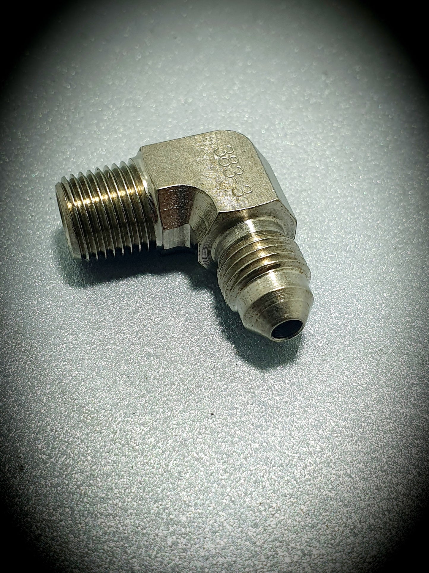 383-03 -3 male 1/8" NPT male 90 degree
