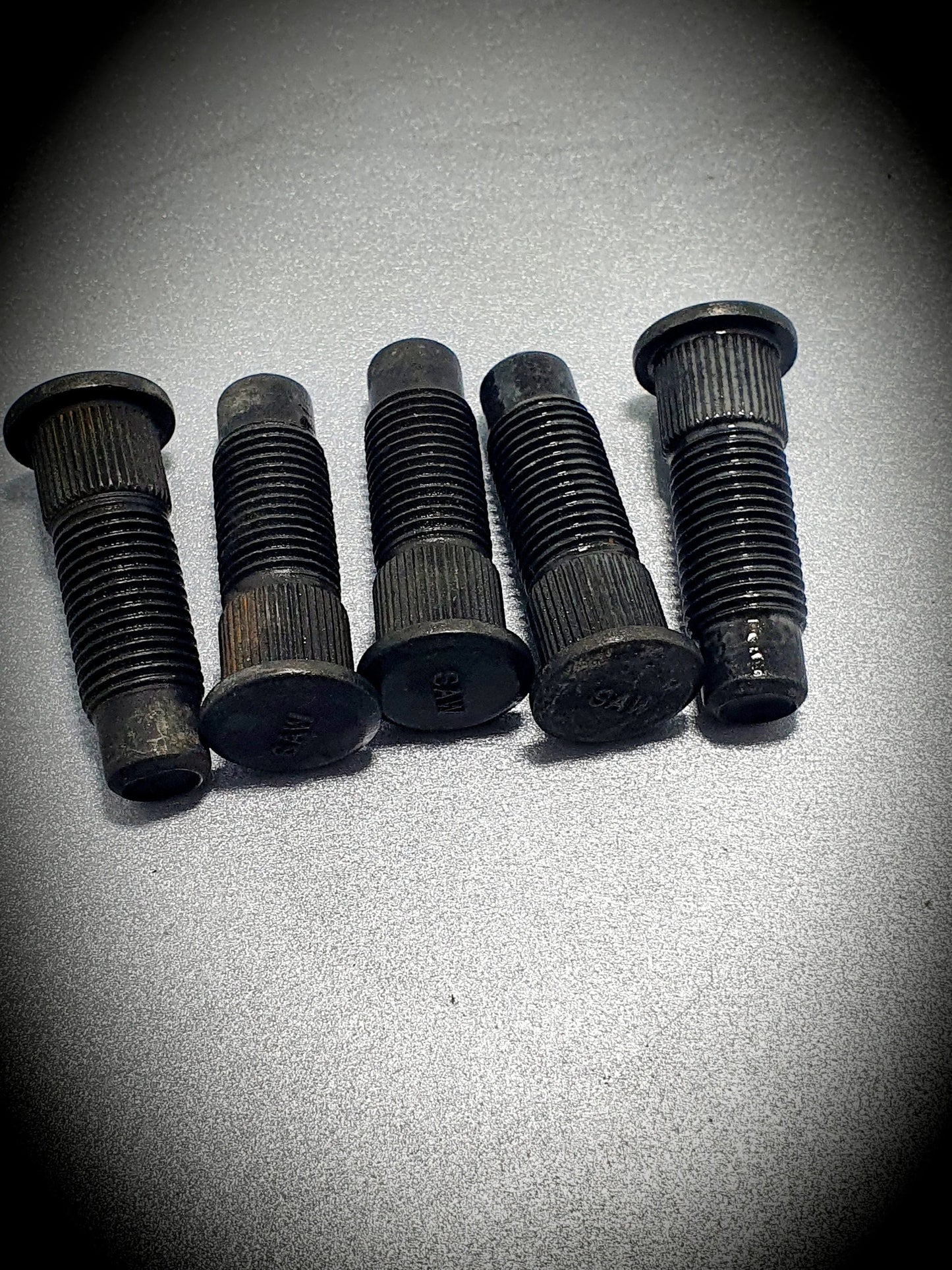 SAW8030 Sway-A-Way 14mm-1.50 Thread Press-In Lug Nut Wheel Studs 45mm Total Length -PACK OF 5 - SS Racetech Rods & Customs