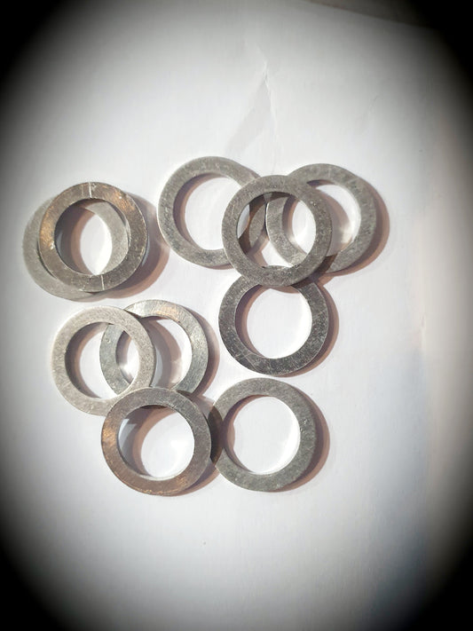 901-04 Aluminium washer 7/16" (EACH) - SS Racetech Rods & Customs