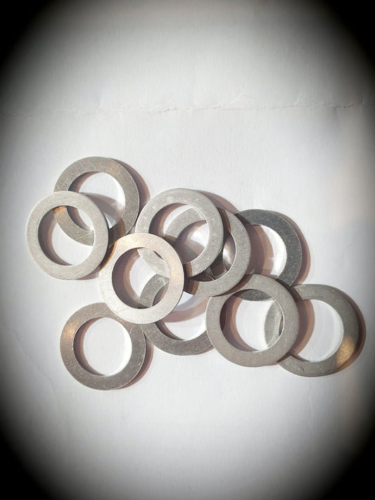 901-05 Aluminium washer 1/2"-12mm (EACH) - SS Racetech Rods & Customs