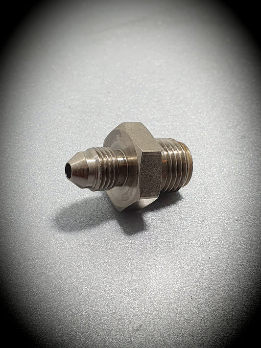 342-03-03 -3 male to 1/2" male inv - SS Racetech Rods & Customs