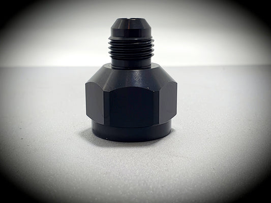 950-10-06-BLK -10 female to -6 male reducer - SS Racetech Rods & Customs