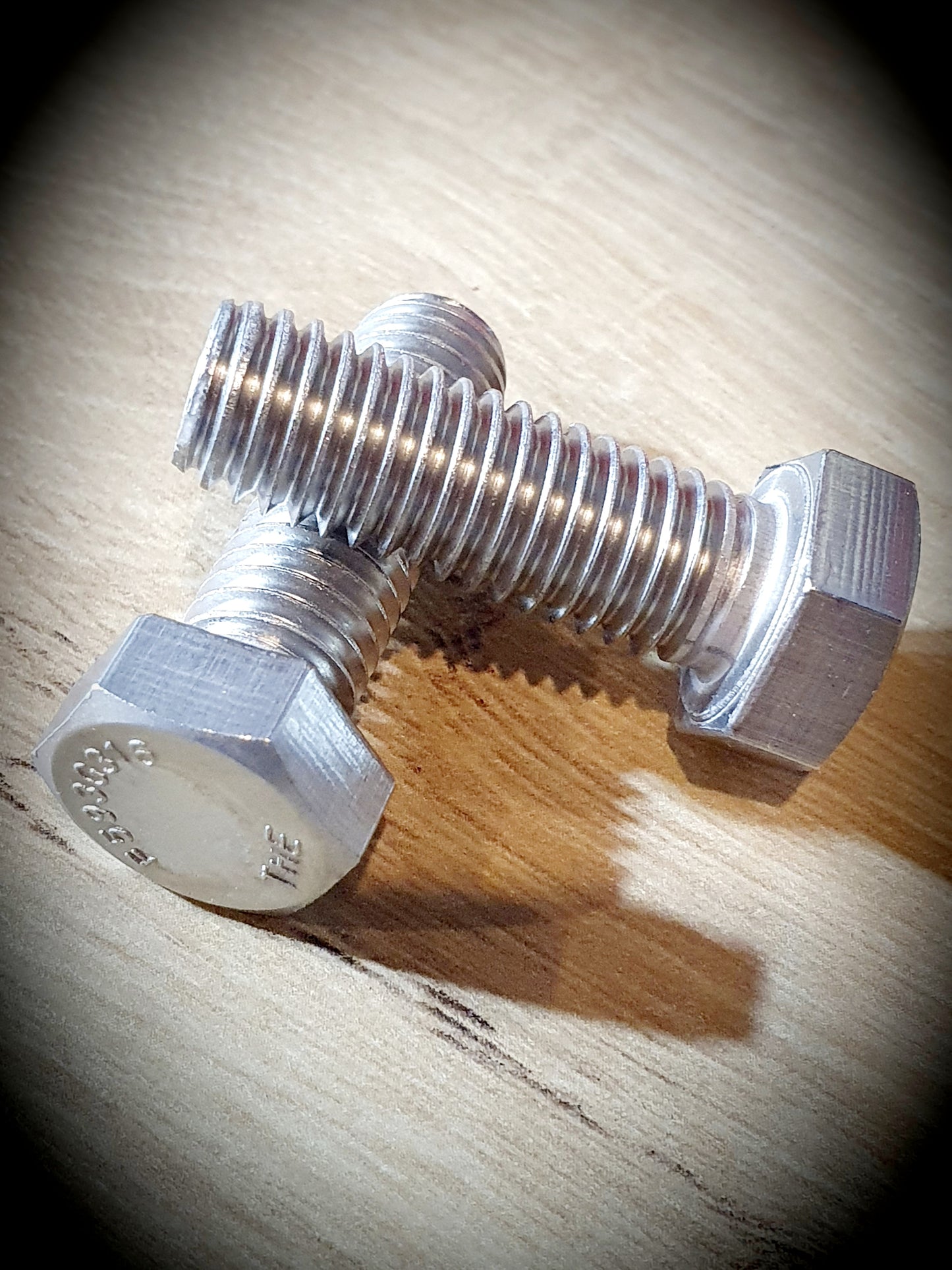 UNC 316 stainless hex bolt 1/2" X 1 1/2"