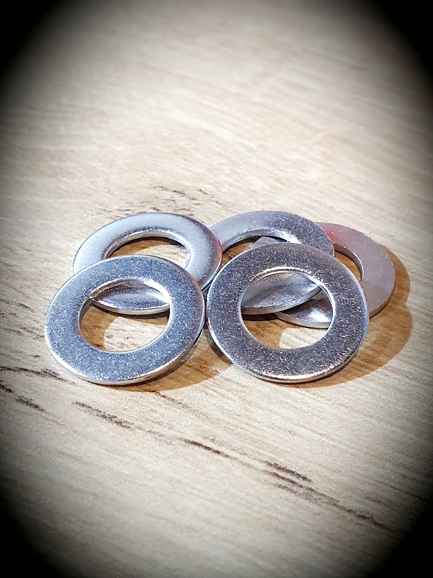 STAINLESS FLAT WASHER 3/8 ID X 3/4 OD - SS Racetech Rods & Customs
