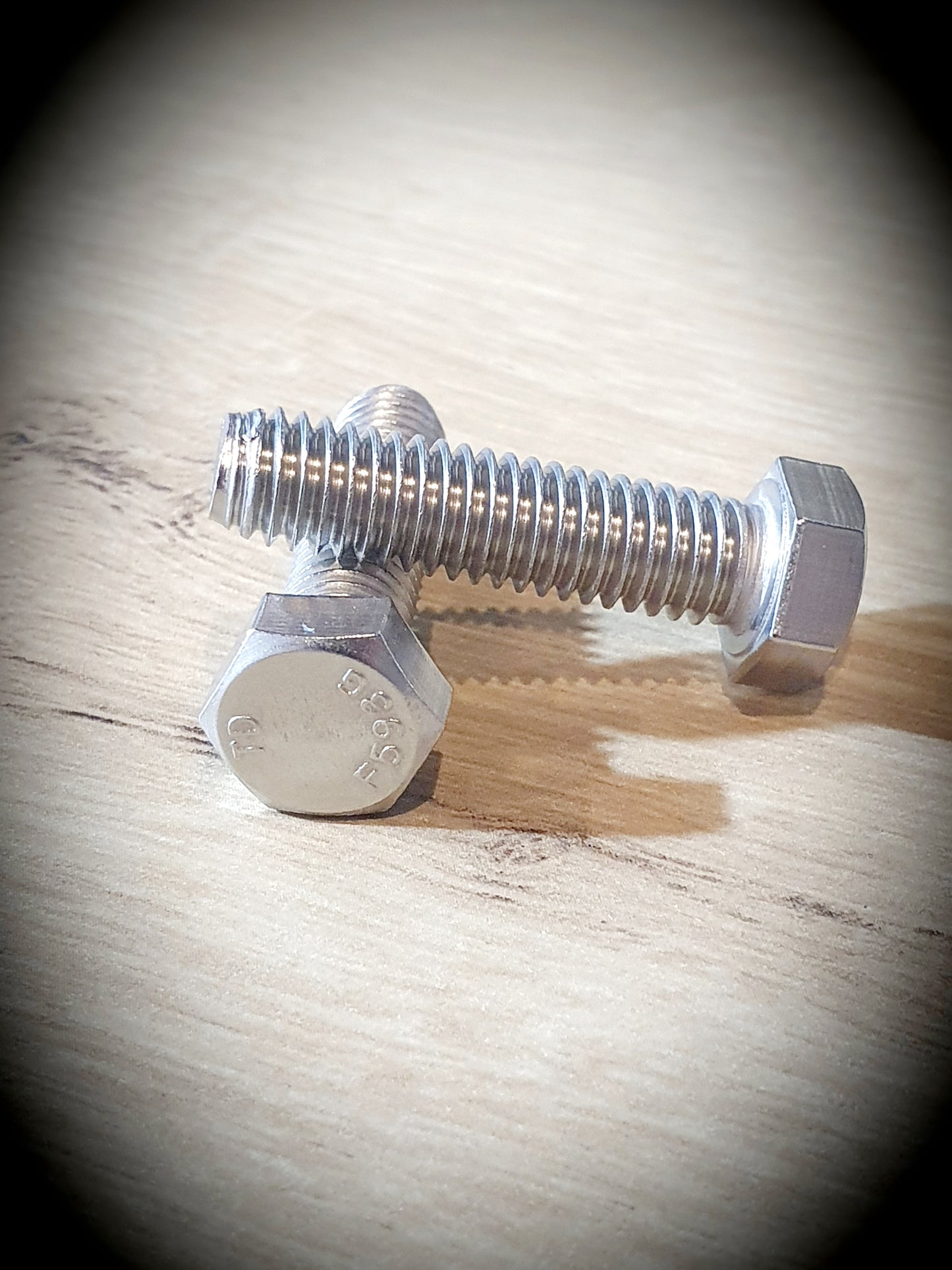 UNC 316 stainless hex bolt 3/8 X 1 1/2