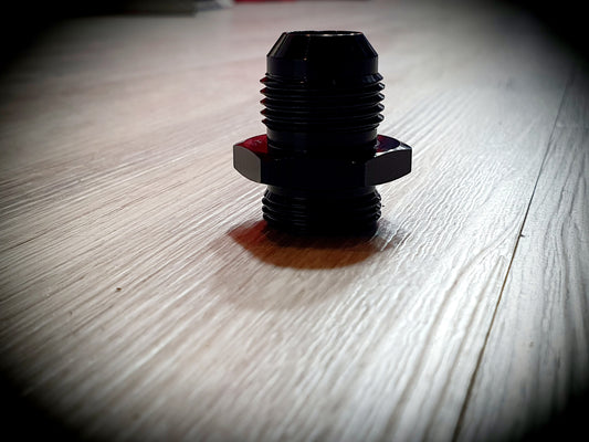 736-08-BLK M22 X 1.5 TO -8 male - SS Racetech Rods & Customs