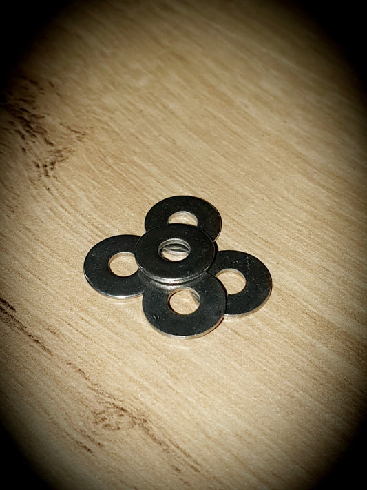 Washer with large outside diameter s/s D8.4 - SS Racetech Rods & Customs