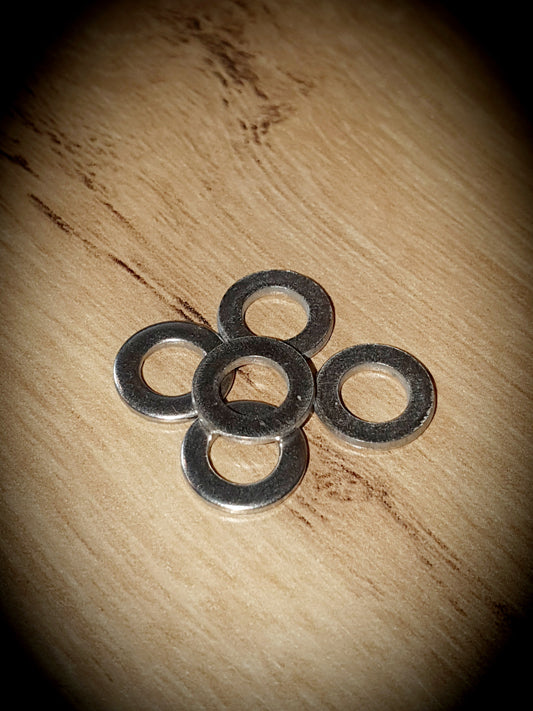 Flat washer for hexagon bolts and nuts s/s D5.3 - SS Racetech Rods & Customs