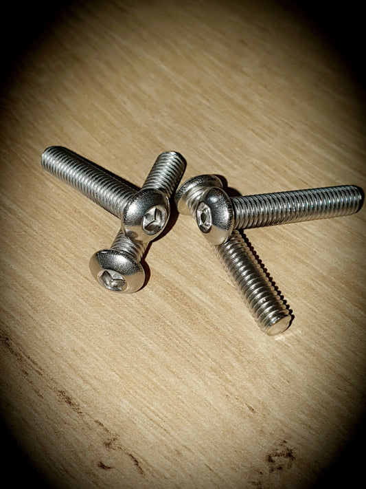 Button head screw s/s M6 X 40 by SS Racetech Rods & Customs