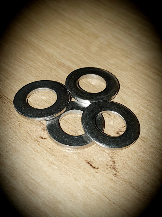 Flat washer for hexagon bolts and nuts s/s D10.5 - SS Racetech Rods & Customs