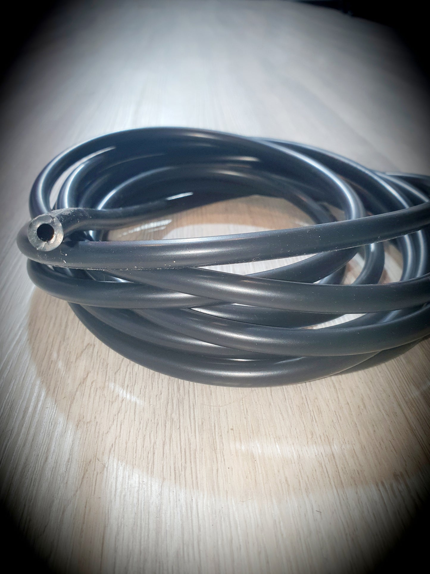 Silicone Vacuum Hose 4mm ID (5/32") - Black - per meter