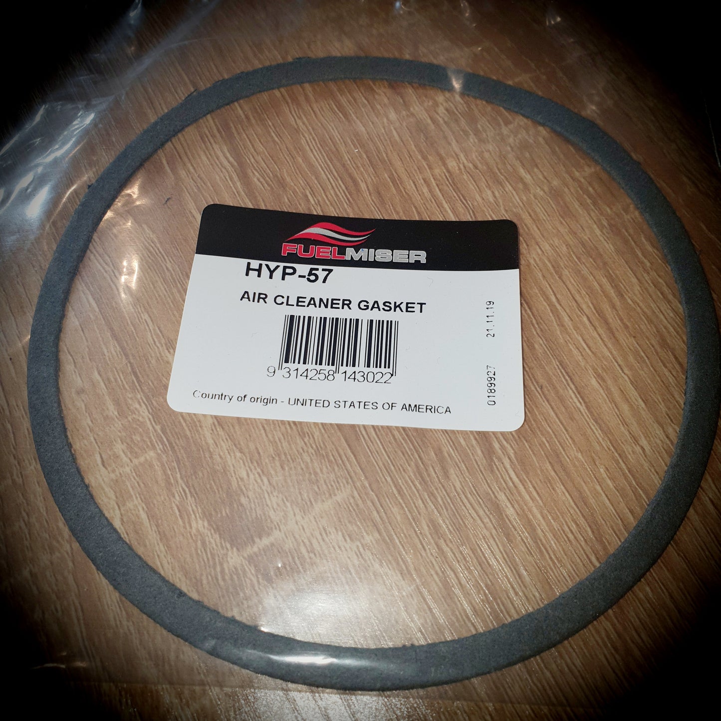 HYP-57 Air cleaner gasket - SS Racetech Rods & Customs