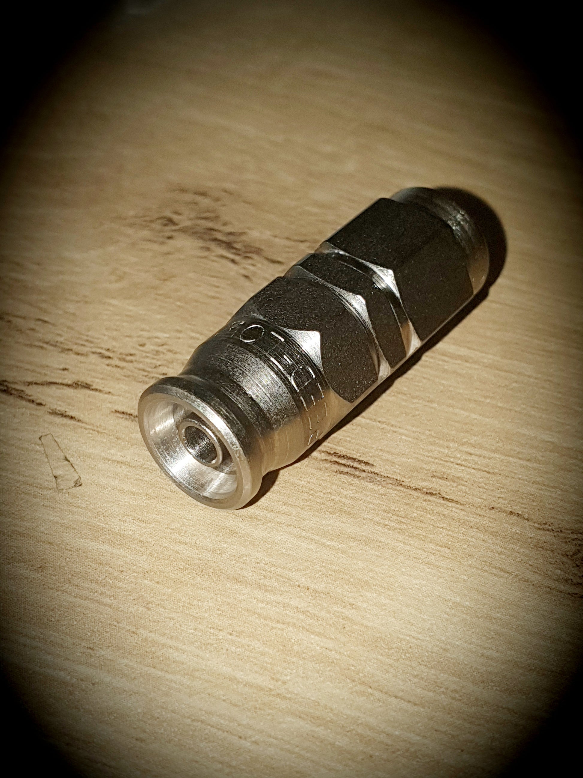 201-04 -4 straight hose end - SS Racetech Rods & Customs