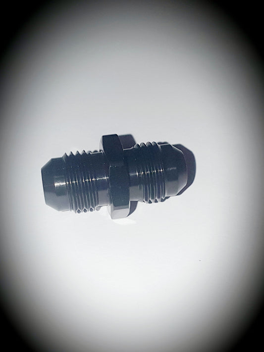 815-06-BLK -6 male flare union - SS Racetech Rods & Customs