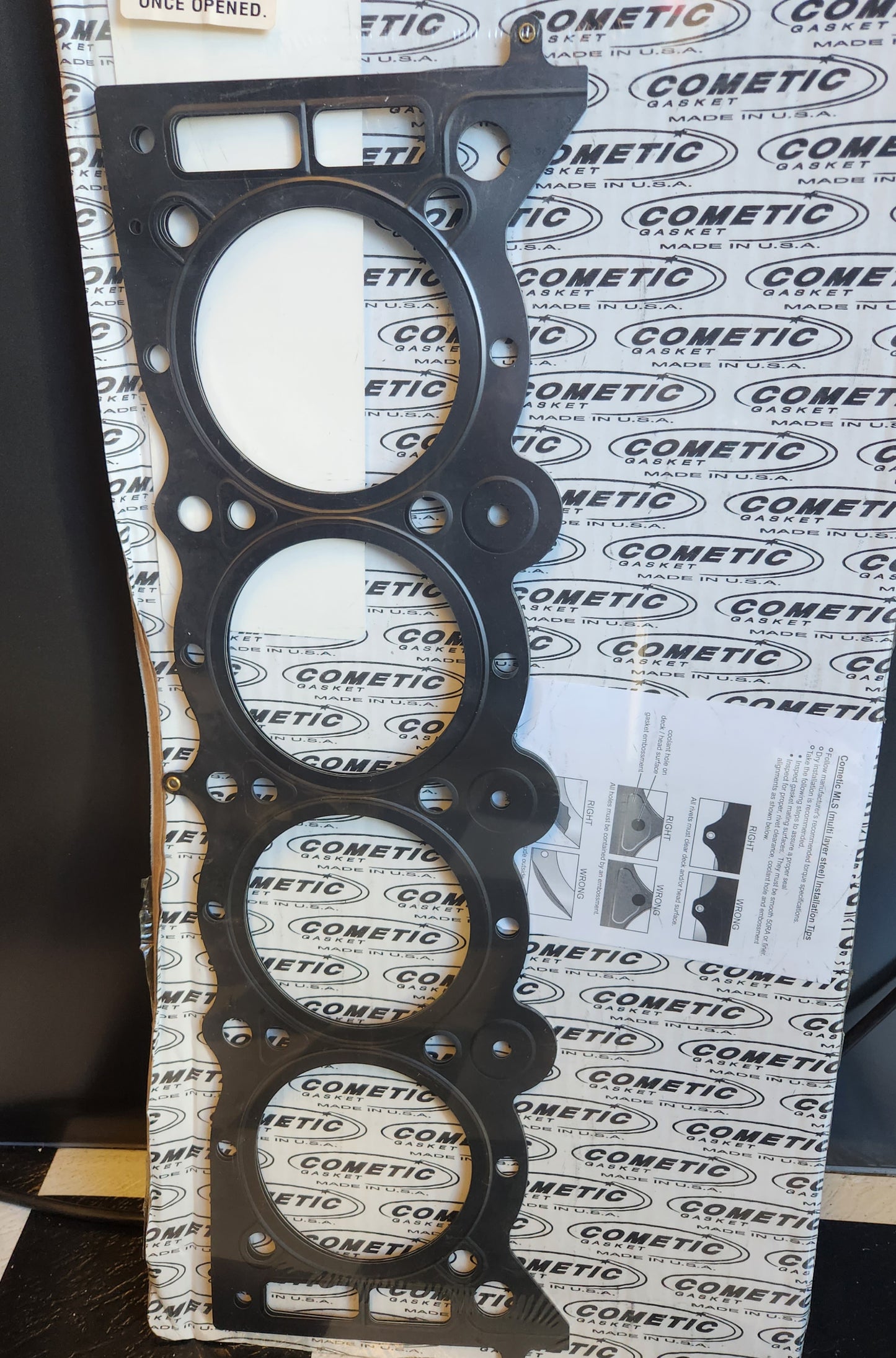 COSMETIC H/GASKET HOLDEN 308 3.740 040 MLS - SS Racetech Rods & Customs