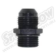 920-16-BLK -16 male to -16 o-ring port - SS Racetech Rods & Customs