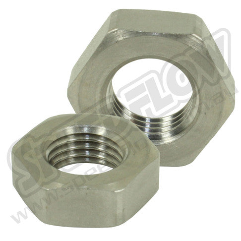 924-04-S -4 bulkhead nut - steel by SS Racetech Rods & Customs