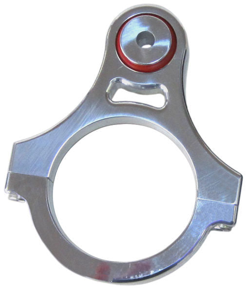 AF64-4104 Billet exhaust hanger 3" polished with soft hitemp boot
