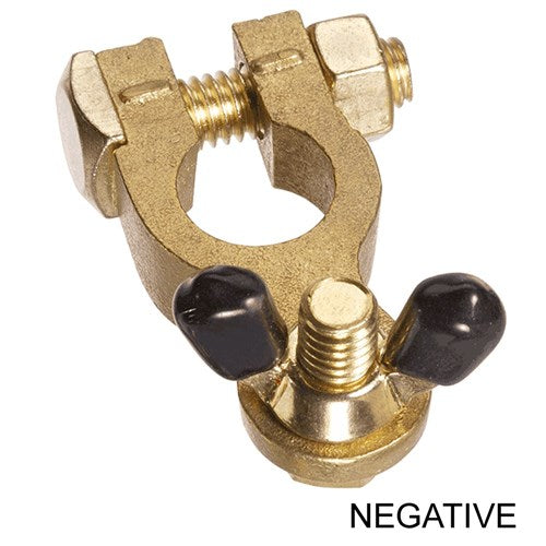 BT14N1 Battery terminal wing nut PK1 projecta negative post stud size 8mm