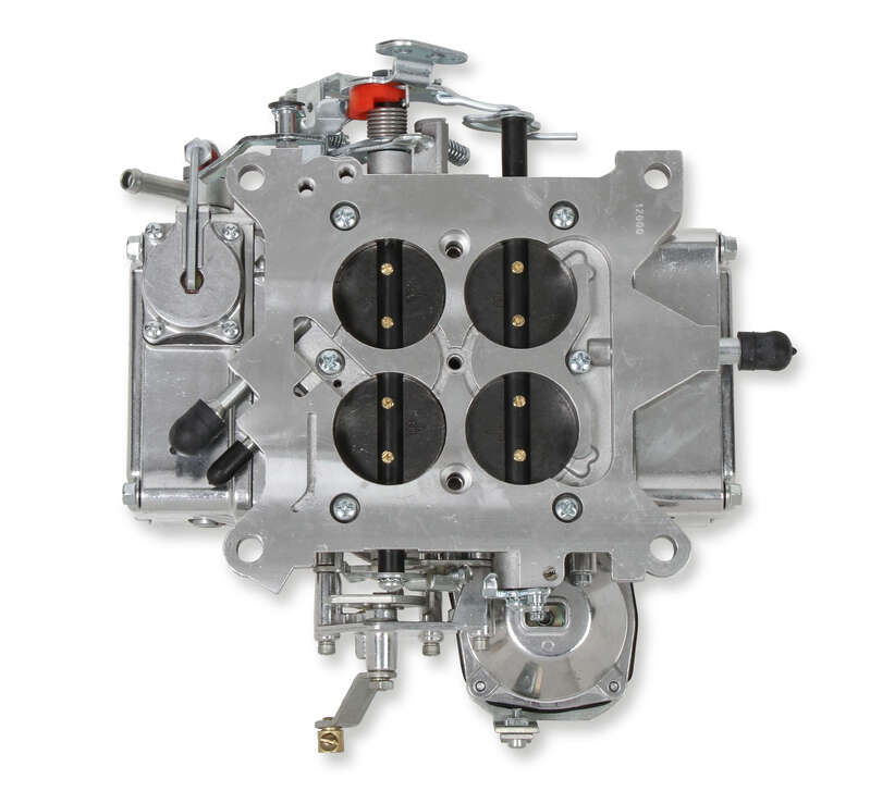 HL0-1850S Holley 600 CFM street warrior carb man choke vac - SS Racetech Rods & Customs