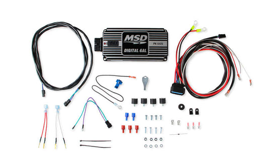 MSD-64253 MSD Ignition Box, 6AL, Digital CD, with Rev Limiter, Black, Each by SS Racetech Rods & Customs