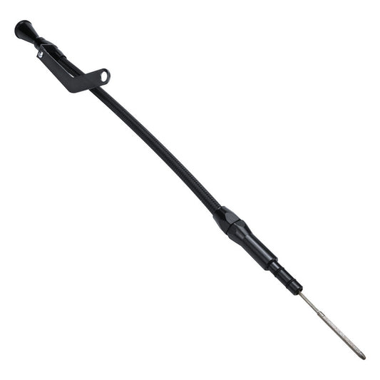 PFE-XED-5028 Proflow Engine Dipstick, Braided, Steel Aluminium, Black, Black Anodised, For Holden Commodore Late VN Heads 253.308 - SS Racetech Rods & Customs
