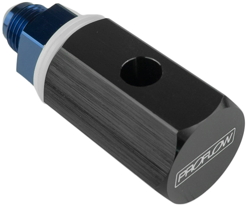PFE611-06 Proflow Roll Over Valve, Aluminium, Black Anodised, -6 AN, Female