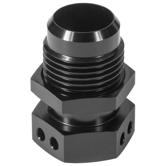 PFE658-12BK Proflow Valve Cover Bolt in Breather Adaptor AN12, Black - SS Racetech Rods & Customs