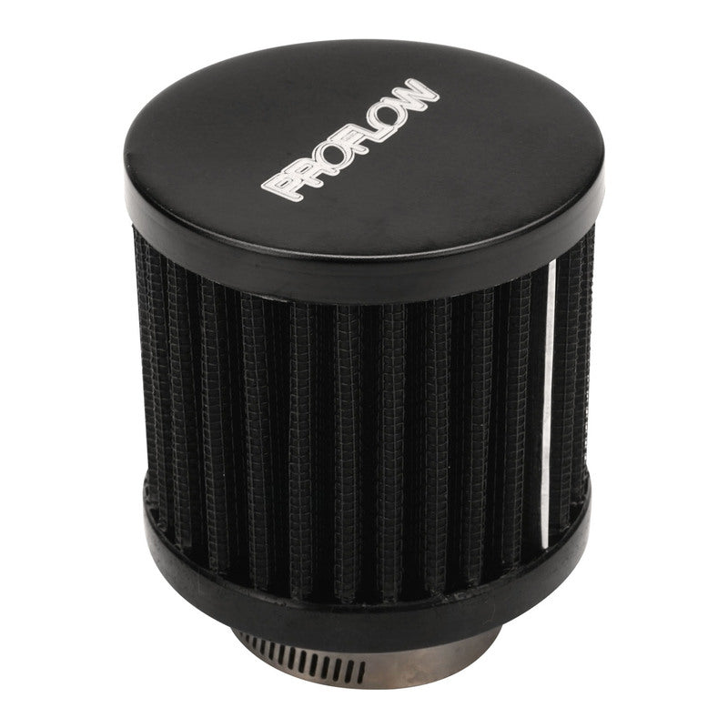 PFEAF-7535B Proflow Breather Filter Clamp On 70mm High 35mm (1-3/8in. ) Neck, Black