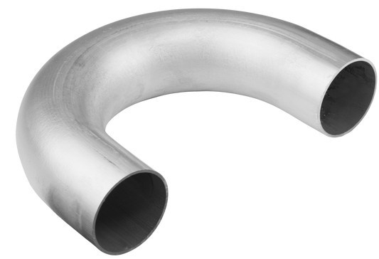 Proflow Aluminium 180° U-Bend 4.00" - PFEAP106-400 by SS Racetech Rods & Customs